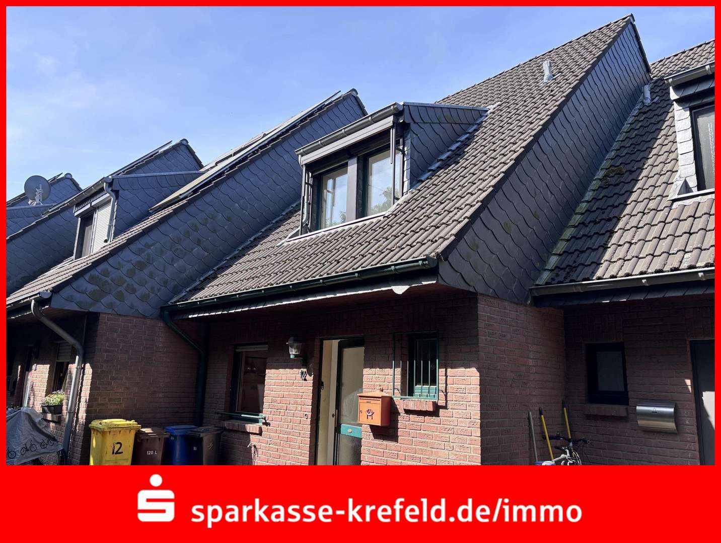 Straßenansicht - Reihenmittelhaus in 47877 Willich mit 106m² kaufen