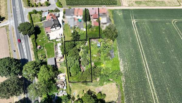 Drohnenansicht - Doppelhaushälfte in 47647 Kerken mit 115m² kaufen