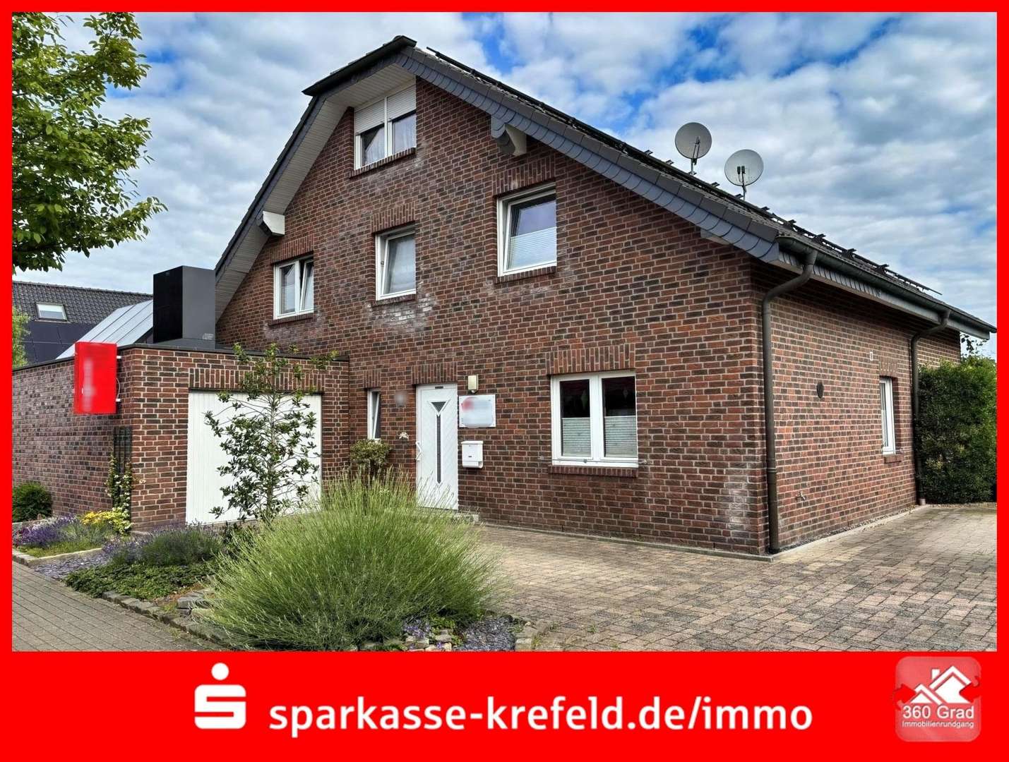 Straßenansicht - Doppelhaushälfte in 47608 Geldern mit 116m² kaufen