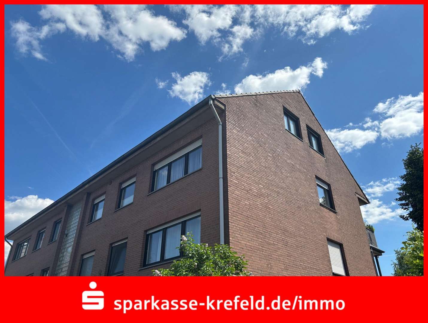 Vorderansicht - Zwangsversteigerung Dachgeschosswohnung in 47877 Willich mit 48m² kaufen