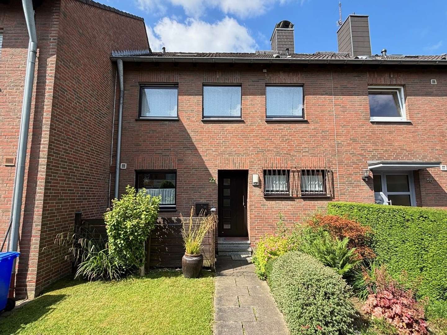 Frontansicht - Reihenmittelhaus in 47807 Krefeld mit 125m² kaufen