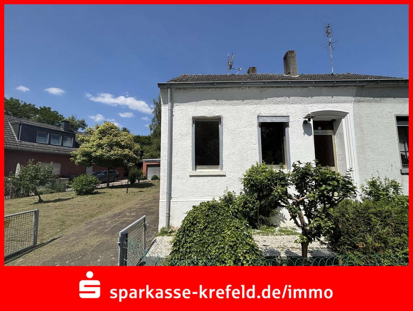 Außenansicht Außenansicht - Doppelhaushälfte in 41334 Nettetal mit 44m² kaufen