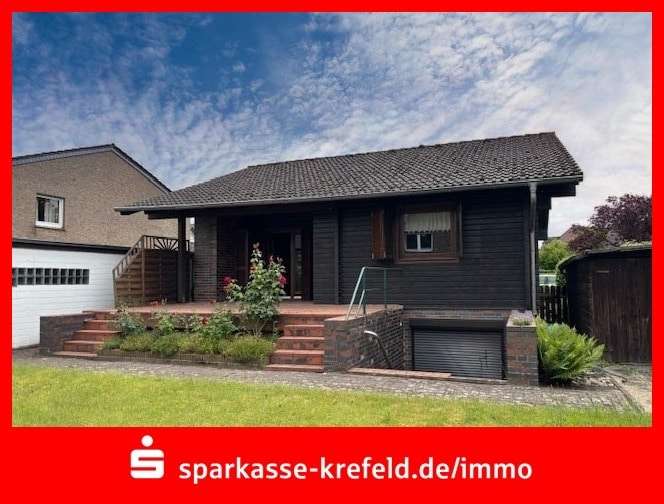 Rückansicht mit Garten - Einfamilienhaus in 47906 Kempen mit 85m² kaufen