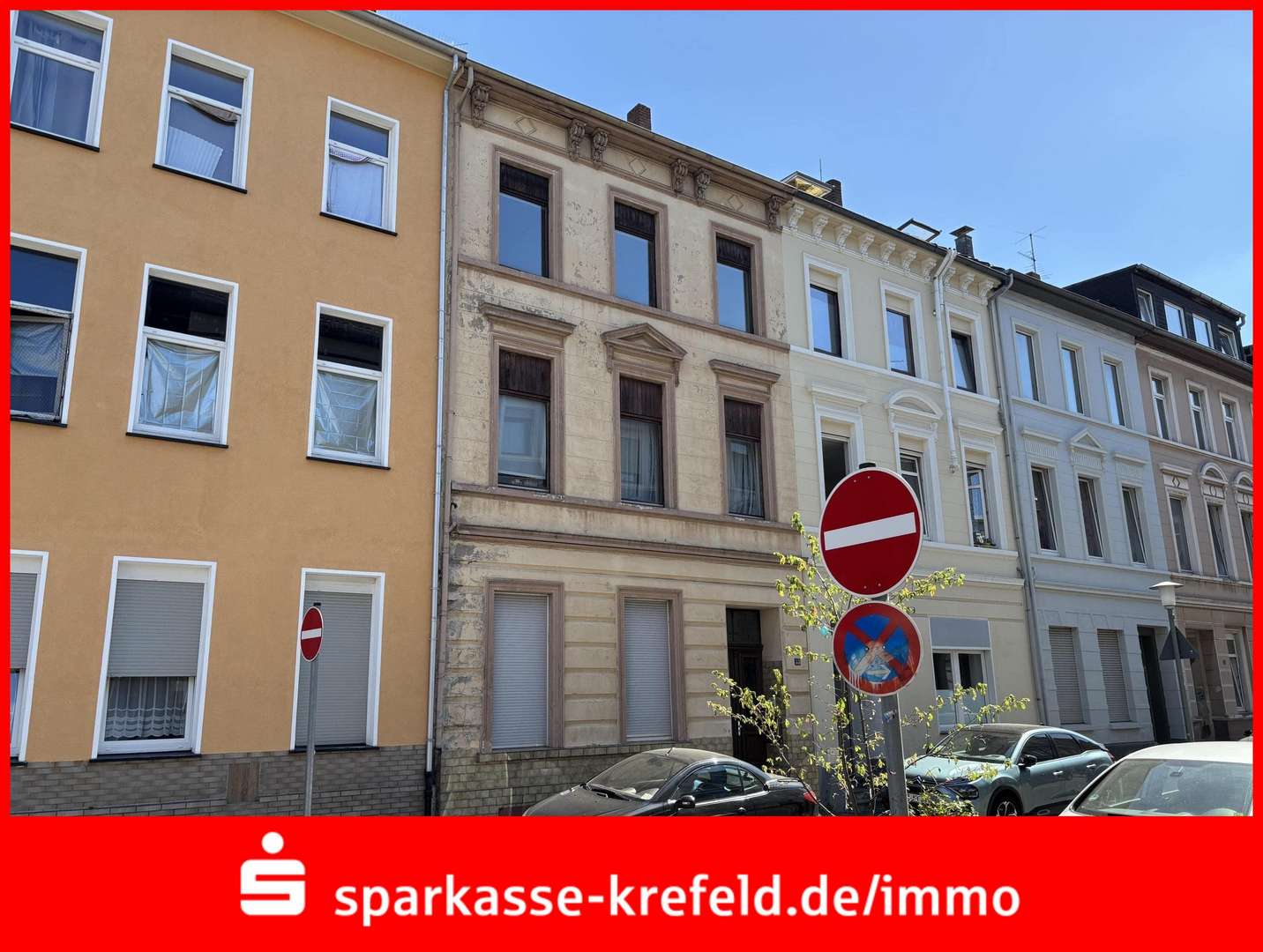 Ansicht - Zwangsversteigerung Mehrfamilienhaus in 47798 Krefeld mit 200m² kaufen
