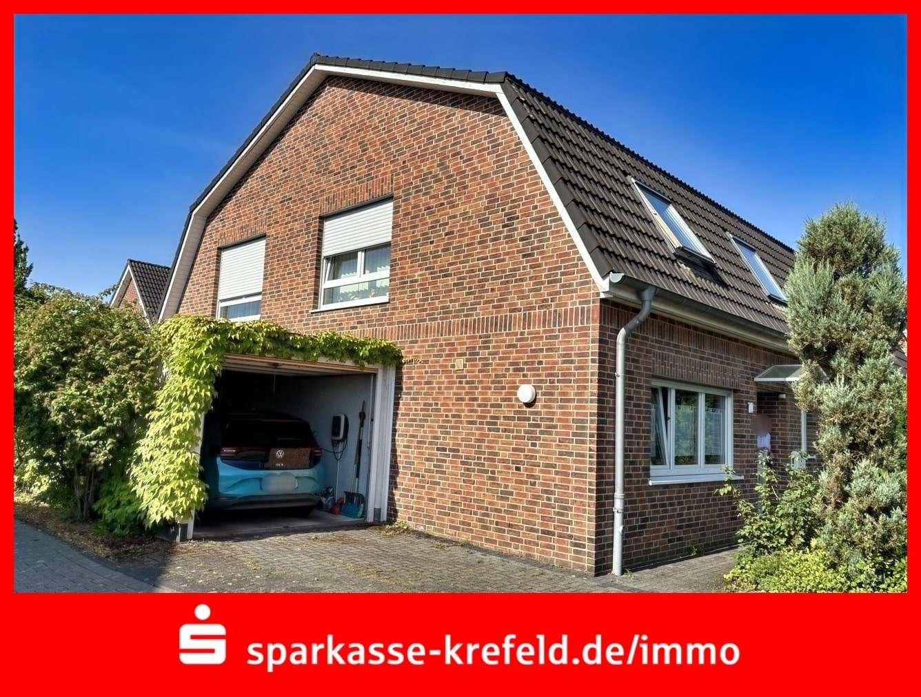 Straßenansicht Straßenansicht - Doppelhaushälfte in 47918 Tönisvorst mit 143m² kaufen