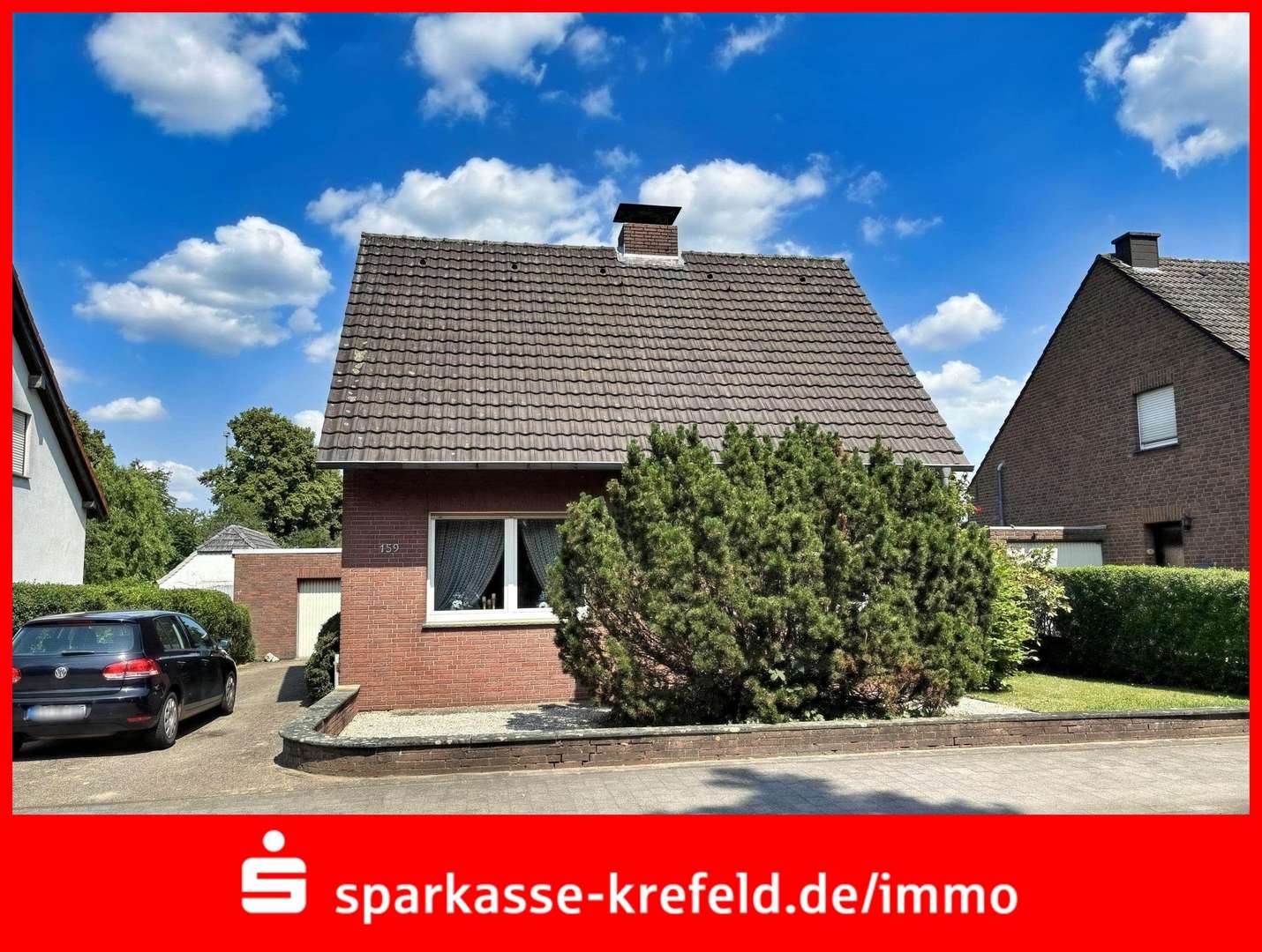 Straßenansicht Straßenansicht - Einfamilienhaus in 47608 Geldern mit 107m² kaufen
