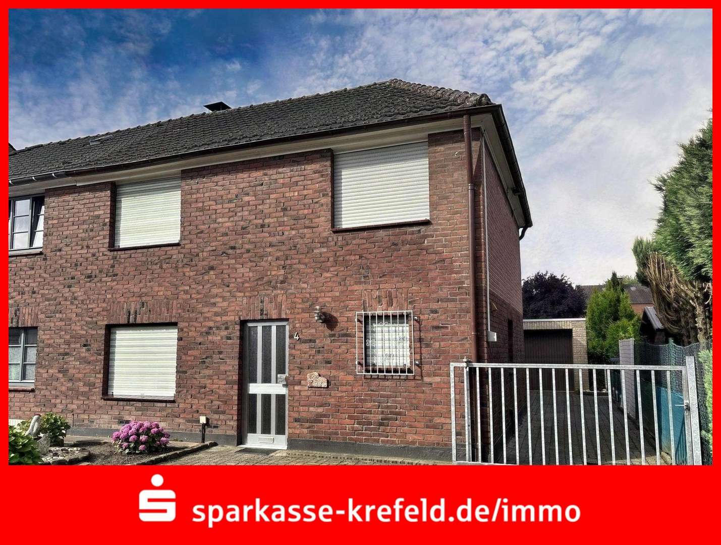 Außenansicht Außenansicht - Doppelhaushälfte in 47839 Krefeld mit 141m² kaufen