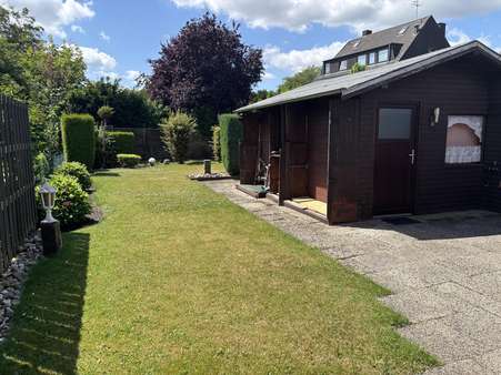 Gartenansicht Gartenansicht - Doppelhaushälfte in 47839 Krefeld mit 141m² kaufen