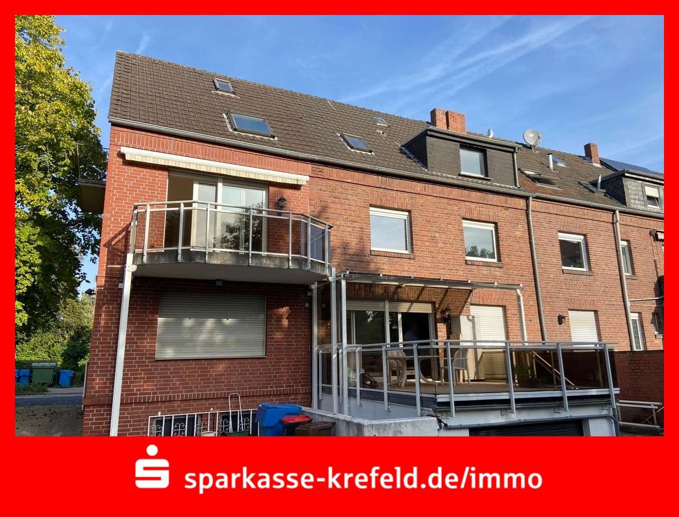 Rückansicht - Mehrfamilienhaus in 47800 Krefeld mit 248m² kaufen