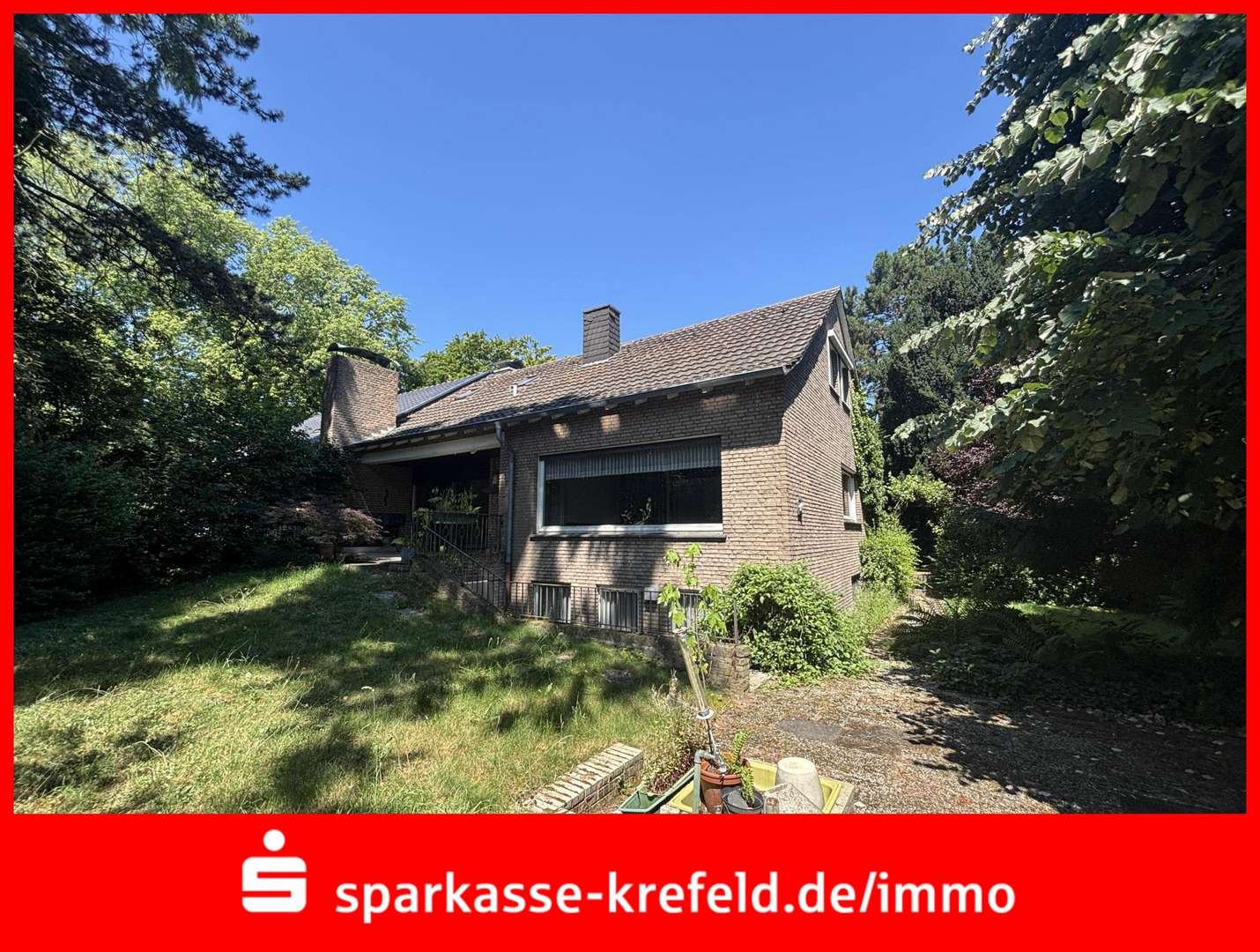 Rückansicht Rückansicht - Einfamilienhaus in 47799 Krefeld mit 145m² kaufen