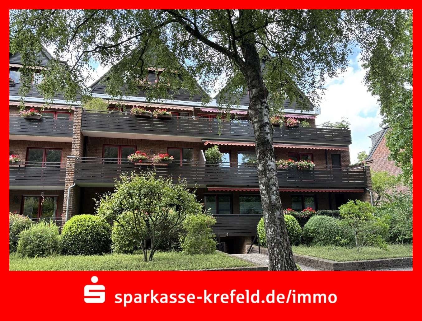Vorderansicht Vorderansicht - Etagenwohnung in 47809 Krefeld mit 70m² kaufen