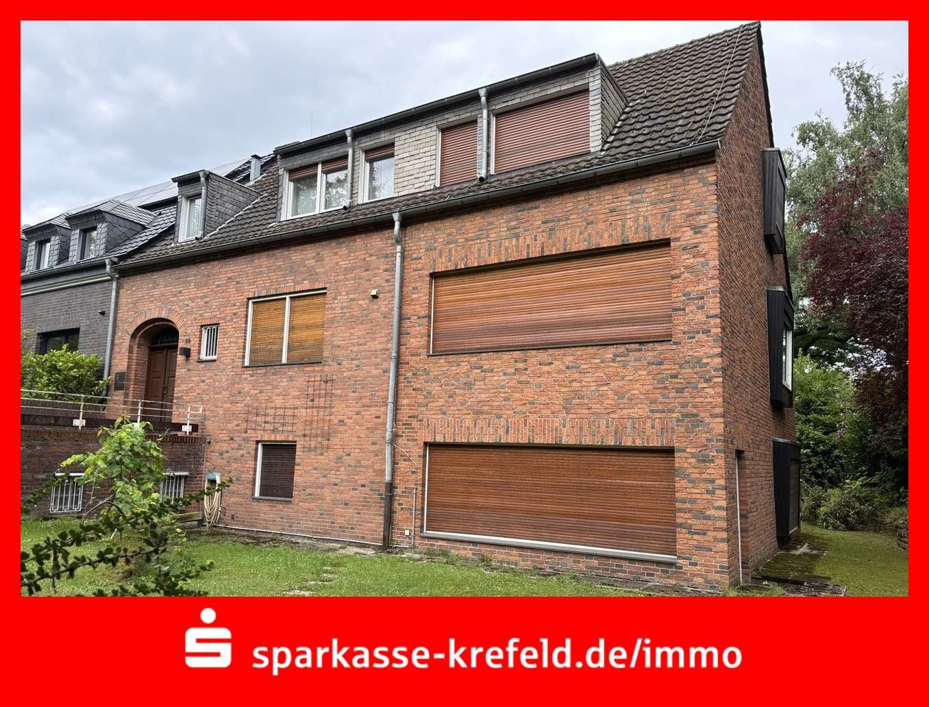 Vorderansicht Vorderansicht - Zweifamilienhaus in 47799 Krefeld mit 199m² kaufen