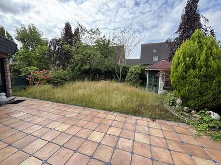 Blick in den Garten Blick in den Garten - Doppelhaushälfte in 47906 Kempen mit 163m² kaufen