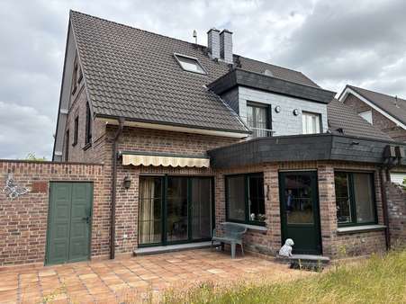 Gartenansicht Gartenansicht - Doppelhaushälfte in 47906 Kempen mit 163m² kaufen