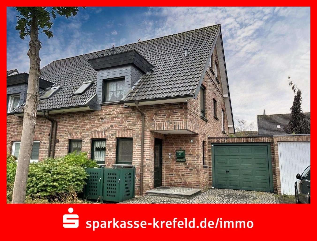 Vorderansicht Vorderansicht - Doppelhaushälfte in 47906 Kempen mit 163m² kaufen