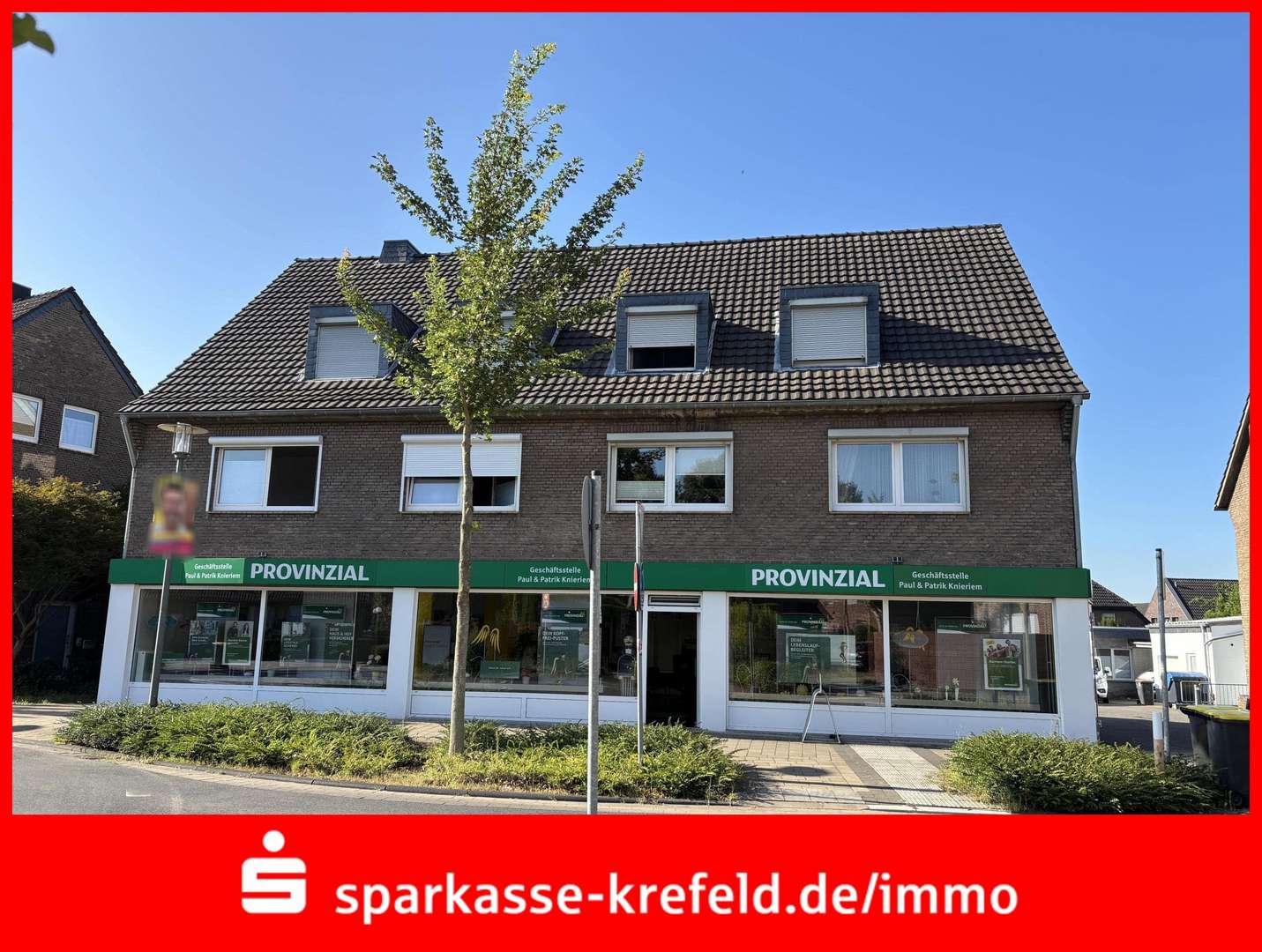 Straßenansicht Straßenansicht - Dachgeschosswohnung in 47475 Kamp-Lintfort mit 43m² als Kapitalanlage kaufen
