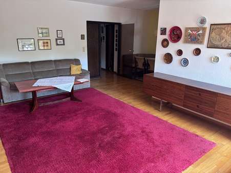 Wohnzimmer mit Essbereich - Erdgeschosswohnung in 41747 Viersen mit 84m² kaufen