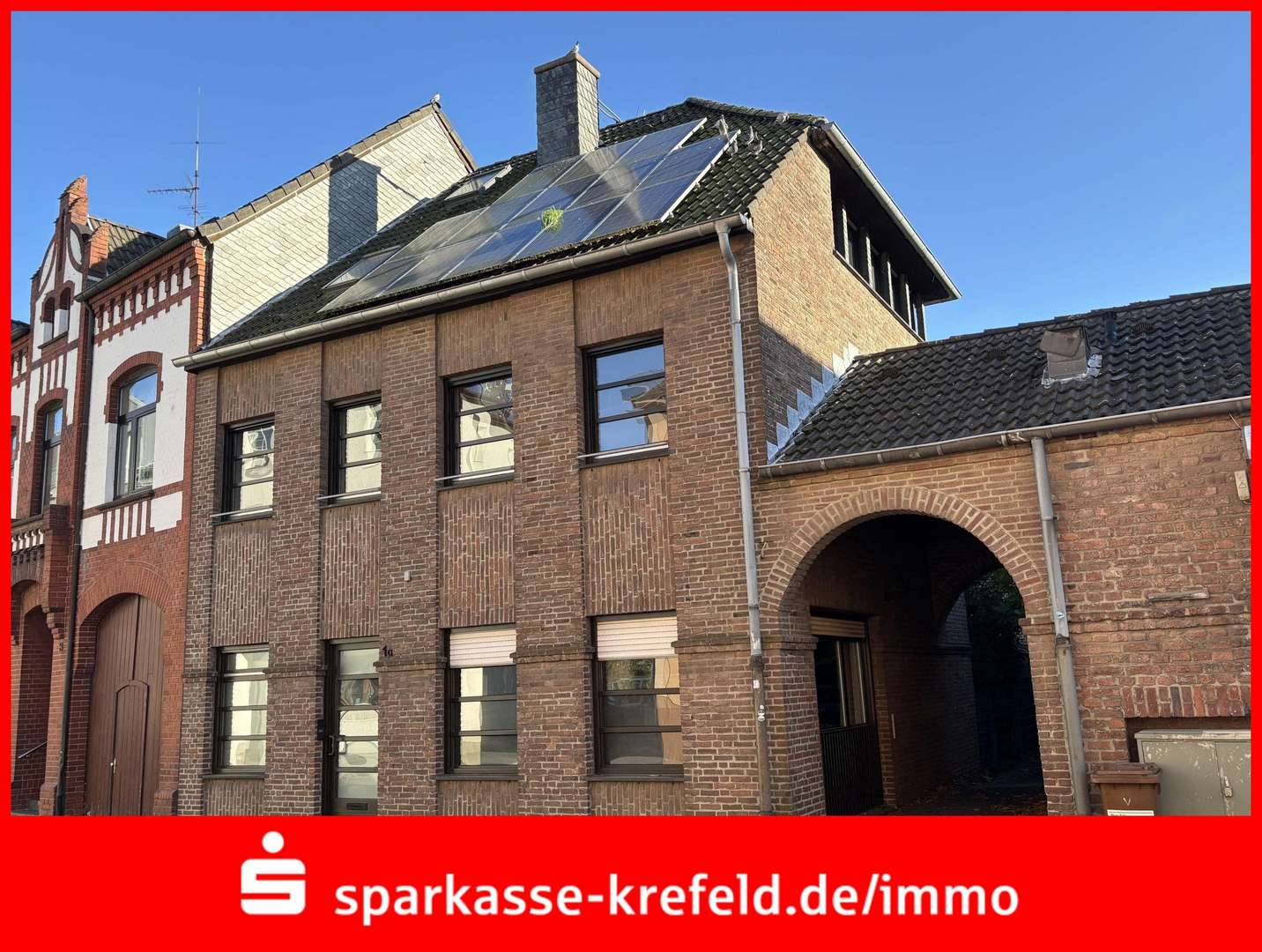 Straßenansicht - Stadthaus in 47918 Tönisvorst mit 111m² kaufen