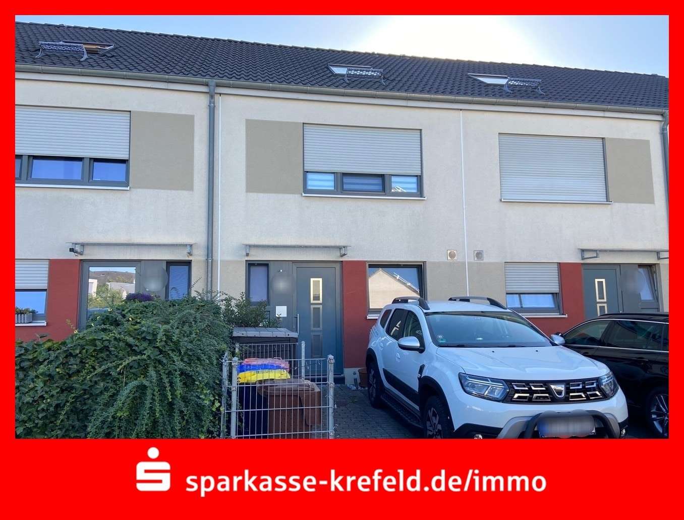 Vorderansicht - Reihenmittelhaus in 47829 Krefeld mit 109m² kaufen