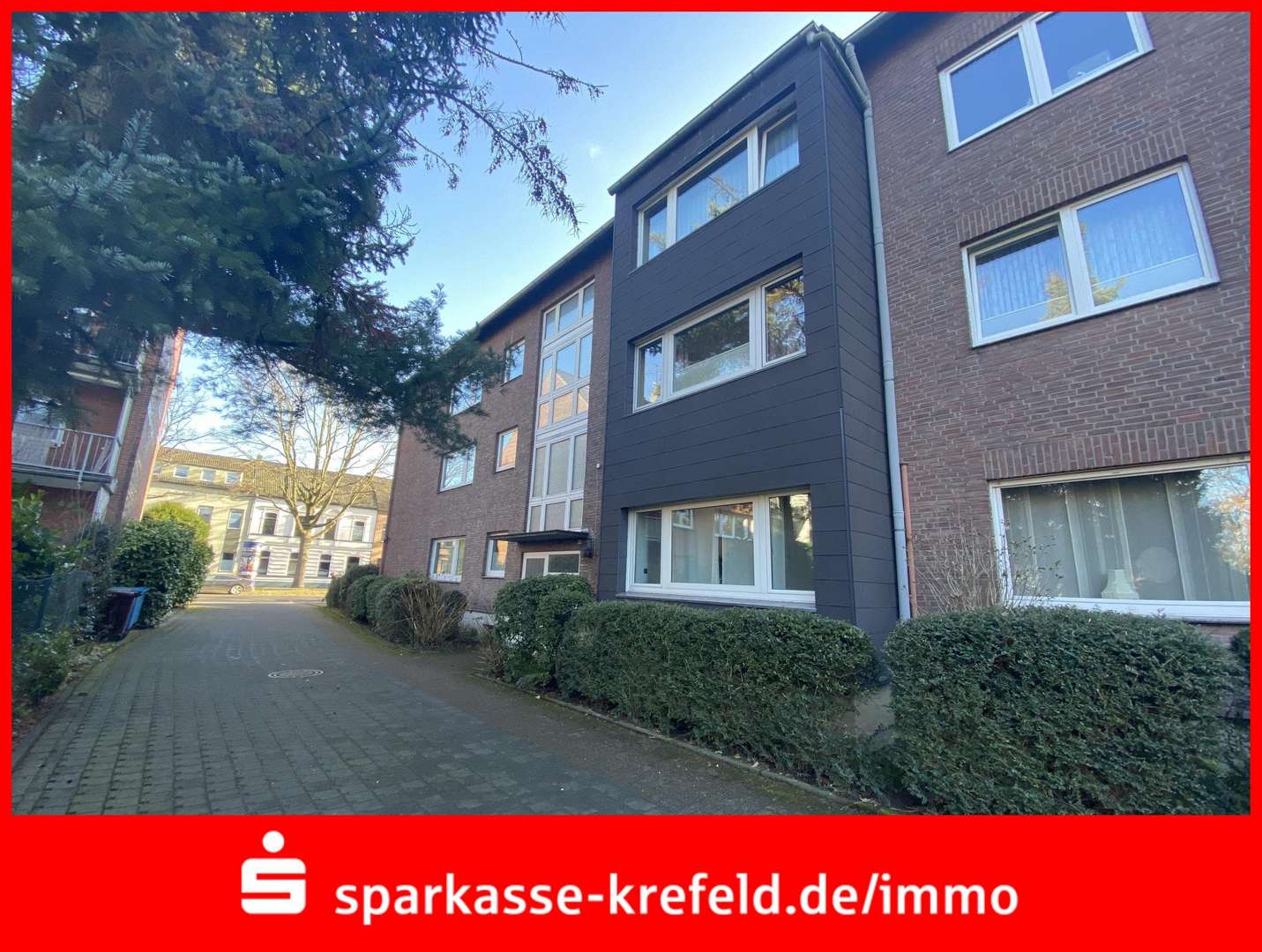 Frontansicht - Etagenwohnung in 47807 Krefeld mit 109m² kaufen
