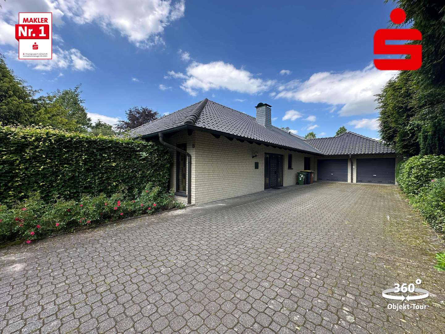 Straßenansicht - Bungalow in 47533 Kleve mit 142m² kaufen