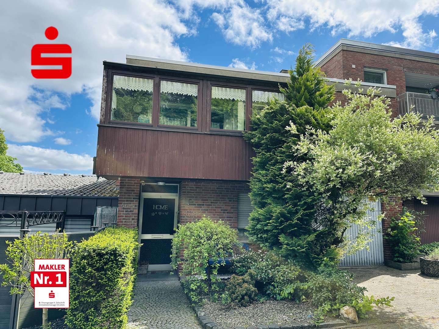 Fronansicht - Reihenmittelhaus in 47551 Bedburg-Hau mit 123m² kaufen