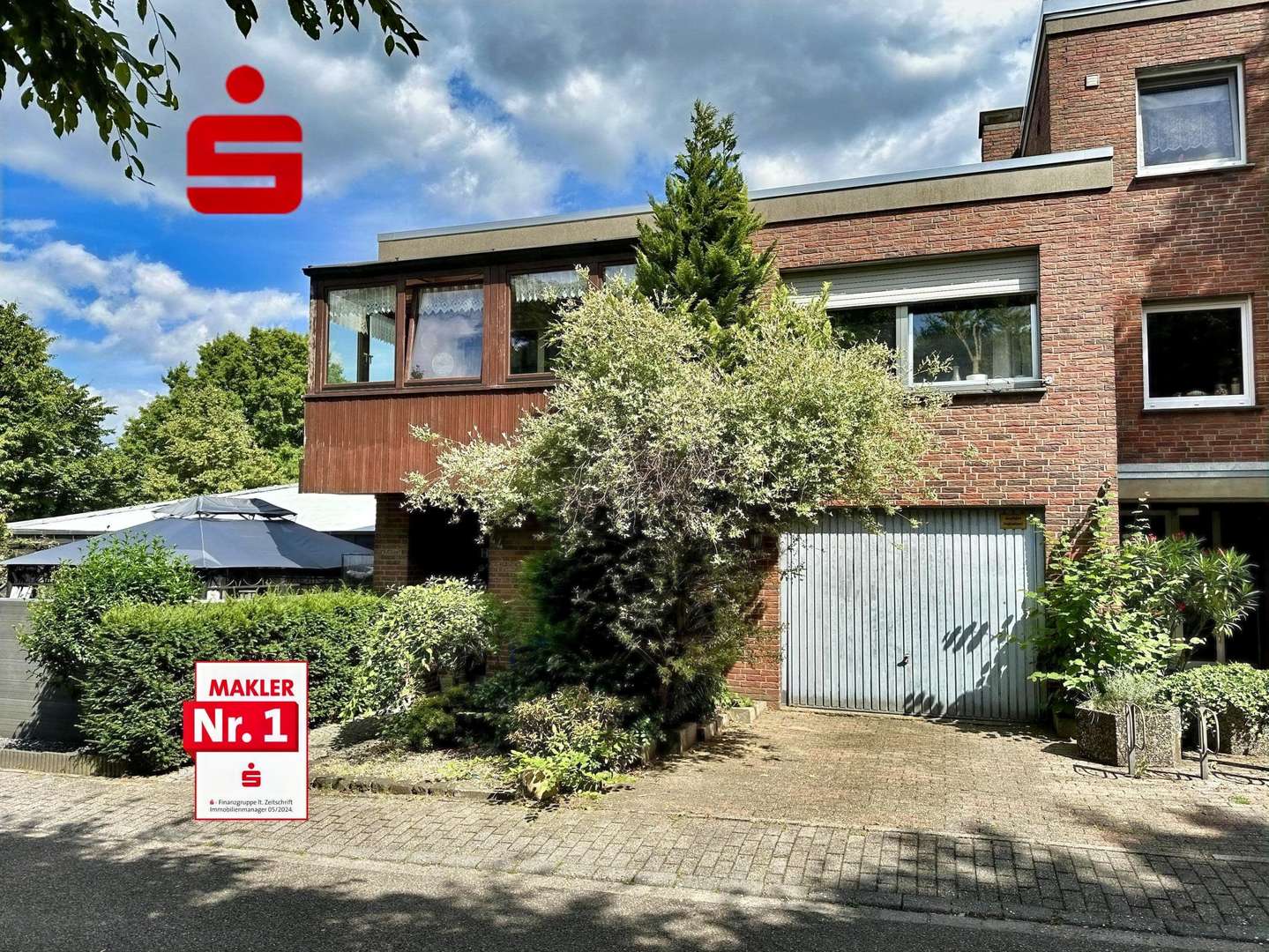 Frontansicht Frontansicht - Reihenmittelhaus in 47551 Bedburg-Hau mit 123m² kaufen