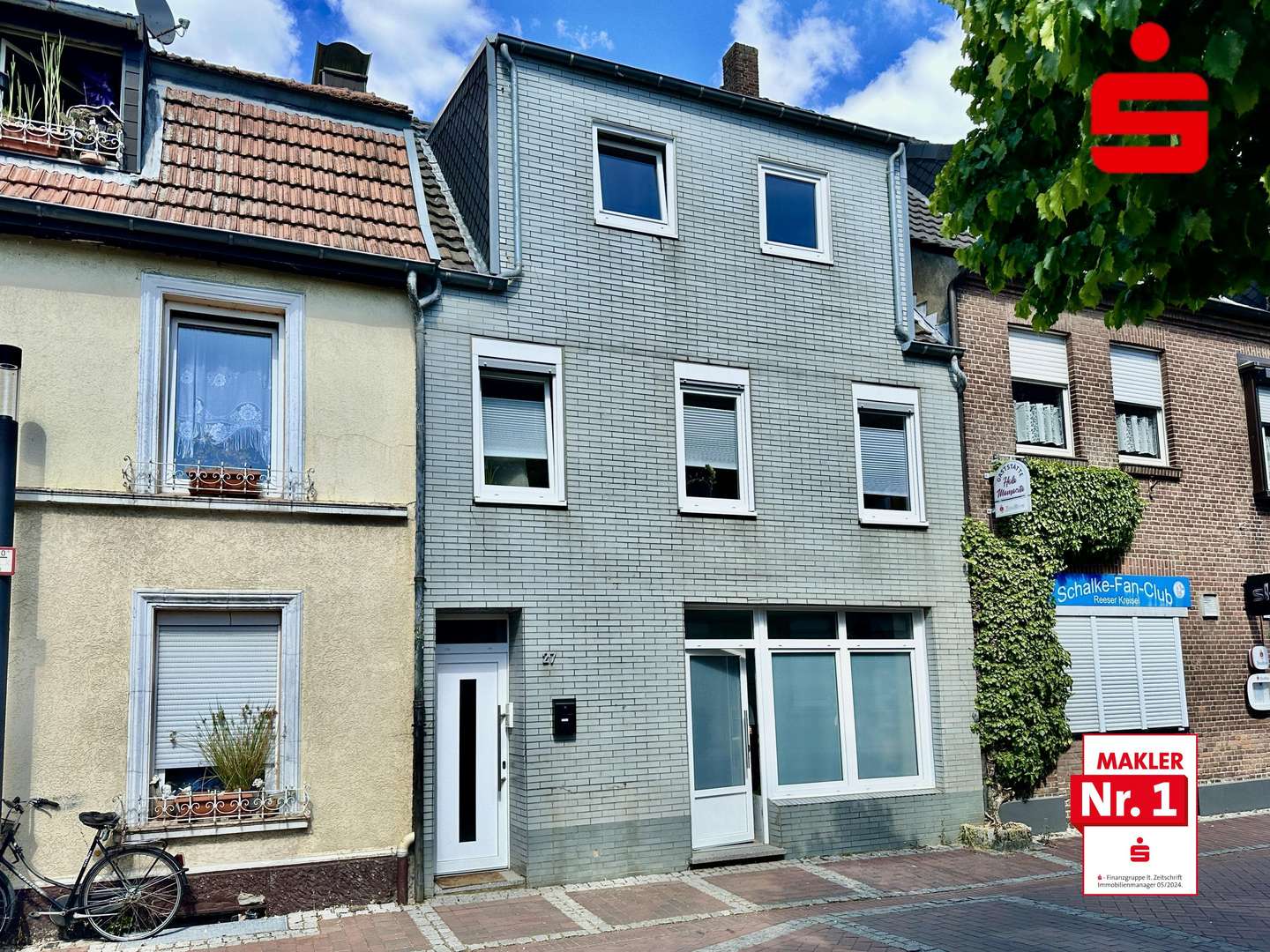 Straßenansicht - Reihenmittelhaus in 46459 Rees mit 88m² kaufen