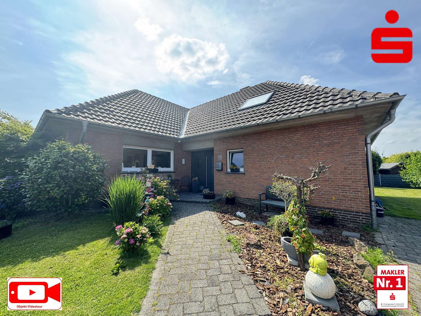 Hausansicht Hausansicht - Bungalow in 47589 Uedem mit 126m² kaufen