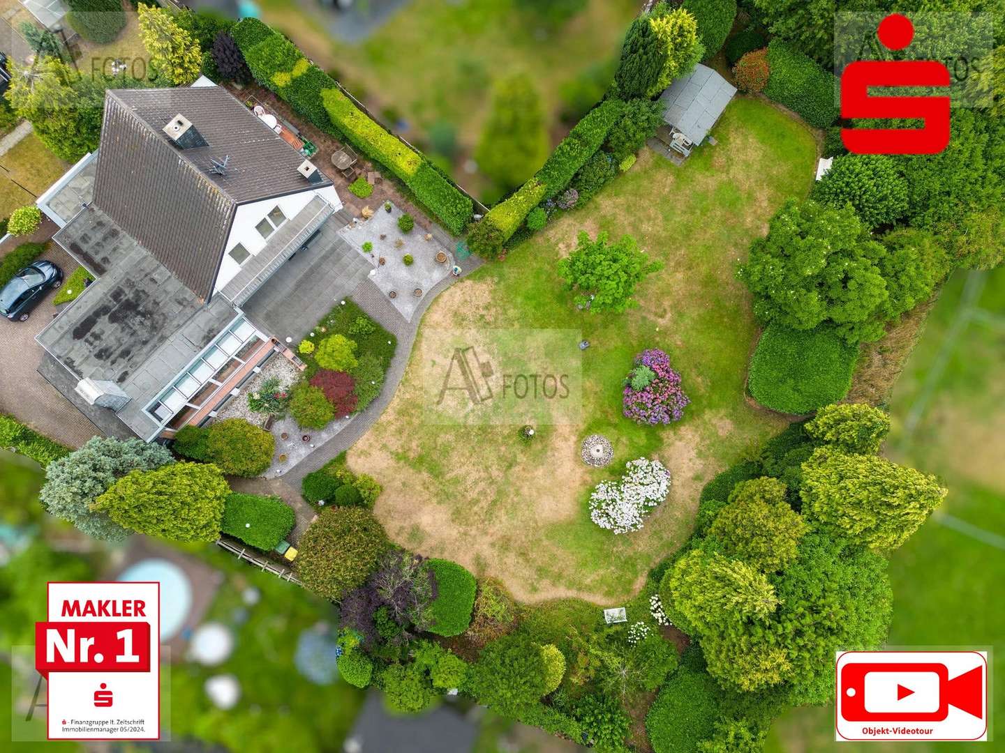 Drohnenbild Drohnenbild - Einfamilienhaus in 47626 Kevelaer mit 150m² kaufen