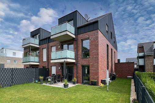 Rückansicht 2 - Erdgeschosswohnung in 47551 Bedburg-Hau mit 75m² mieten