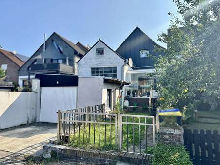 Rückansicht Rückansicht - Reiheneckhaus in 46419 Isselburg mit 166m² kaufen