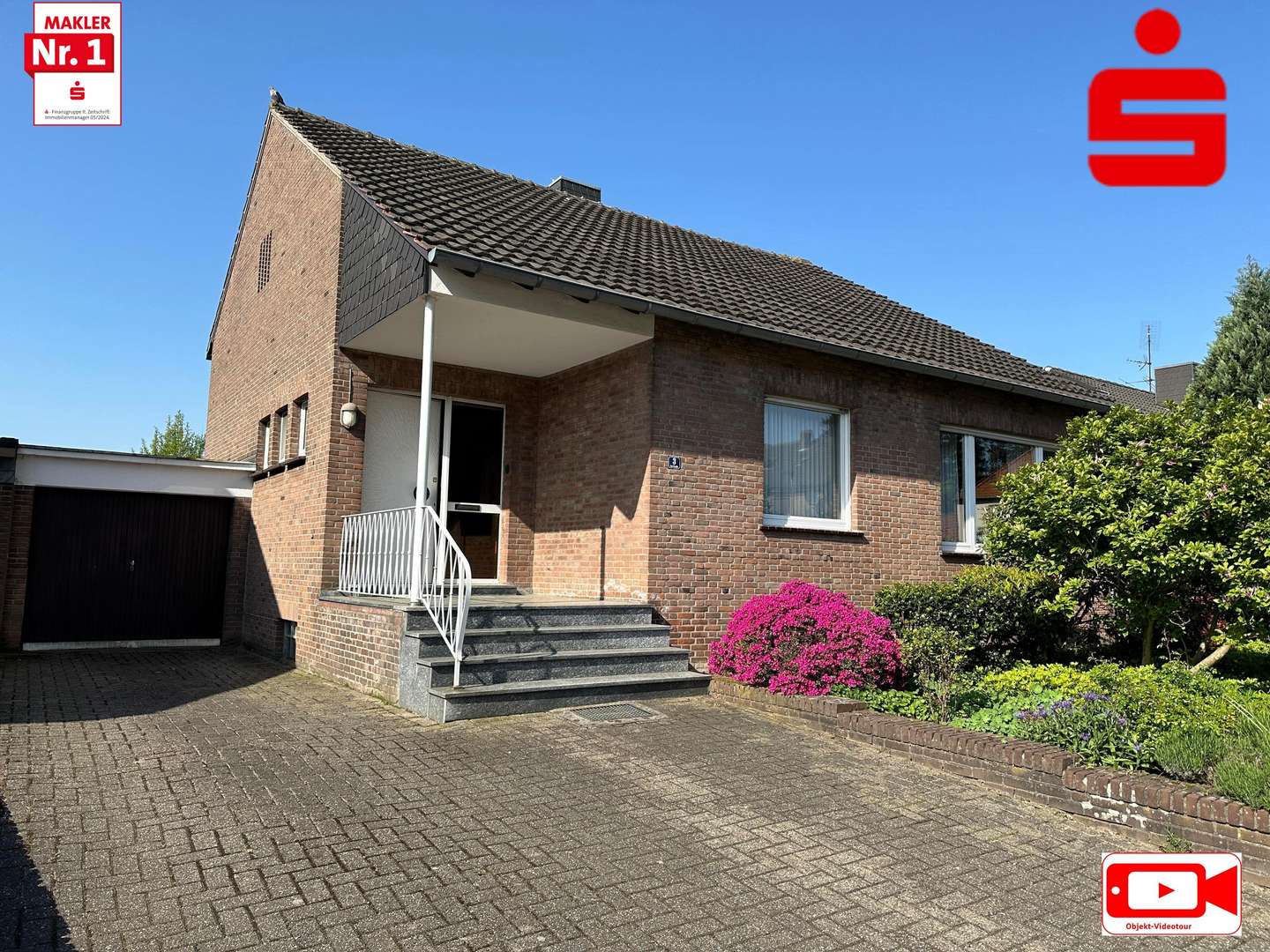 Frontansicht - Einfamilienhaus in 47533 Kleve mit 92m² kaufen