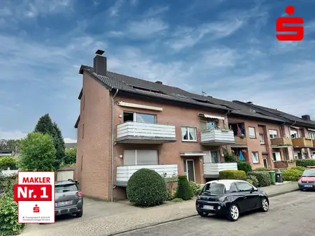 Vermietete Wohnung mit 2 Loggien und 1 Garage