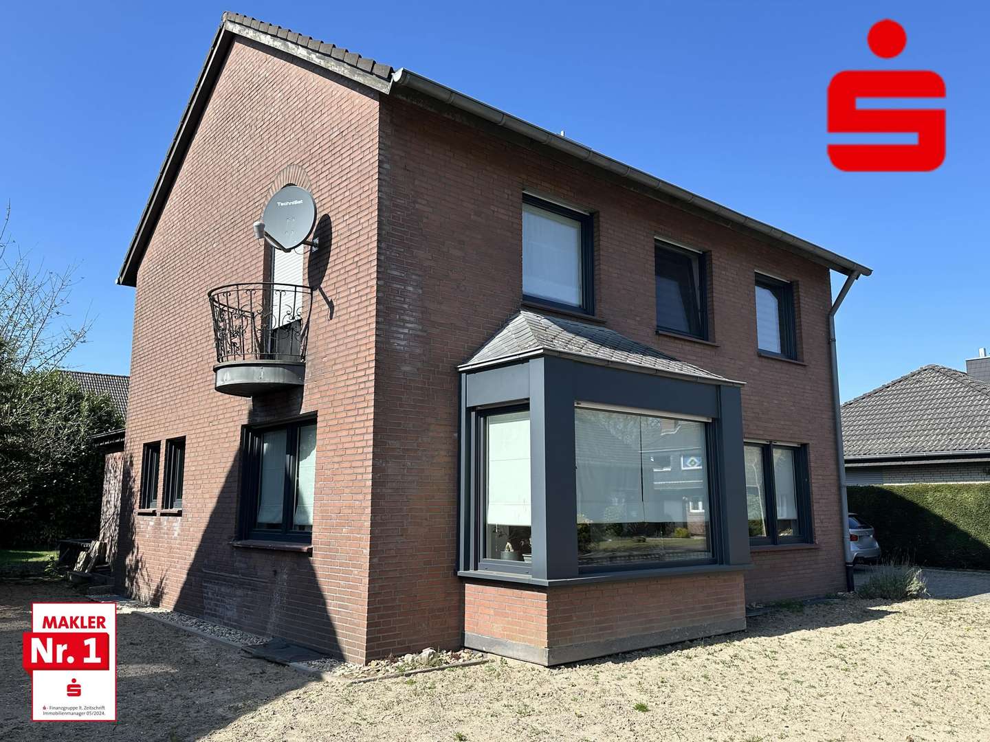 Frontansicht - Einfamilienhaus in 47533 Kleve mit 120m² kaufen