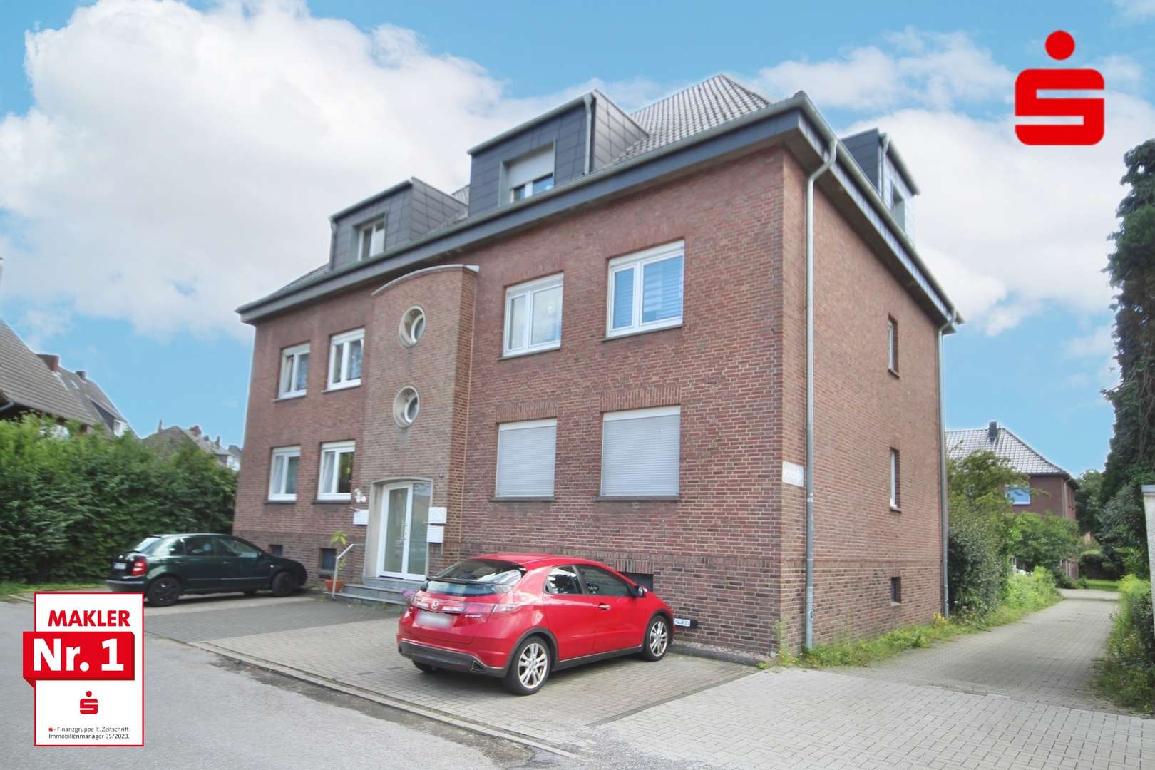 Vorderansicht - Mehrfamilienhaus in 46446 Emmerich mit 373m² als Kapitalanlage kaufen