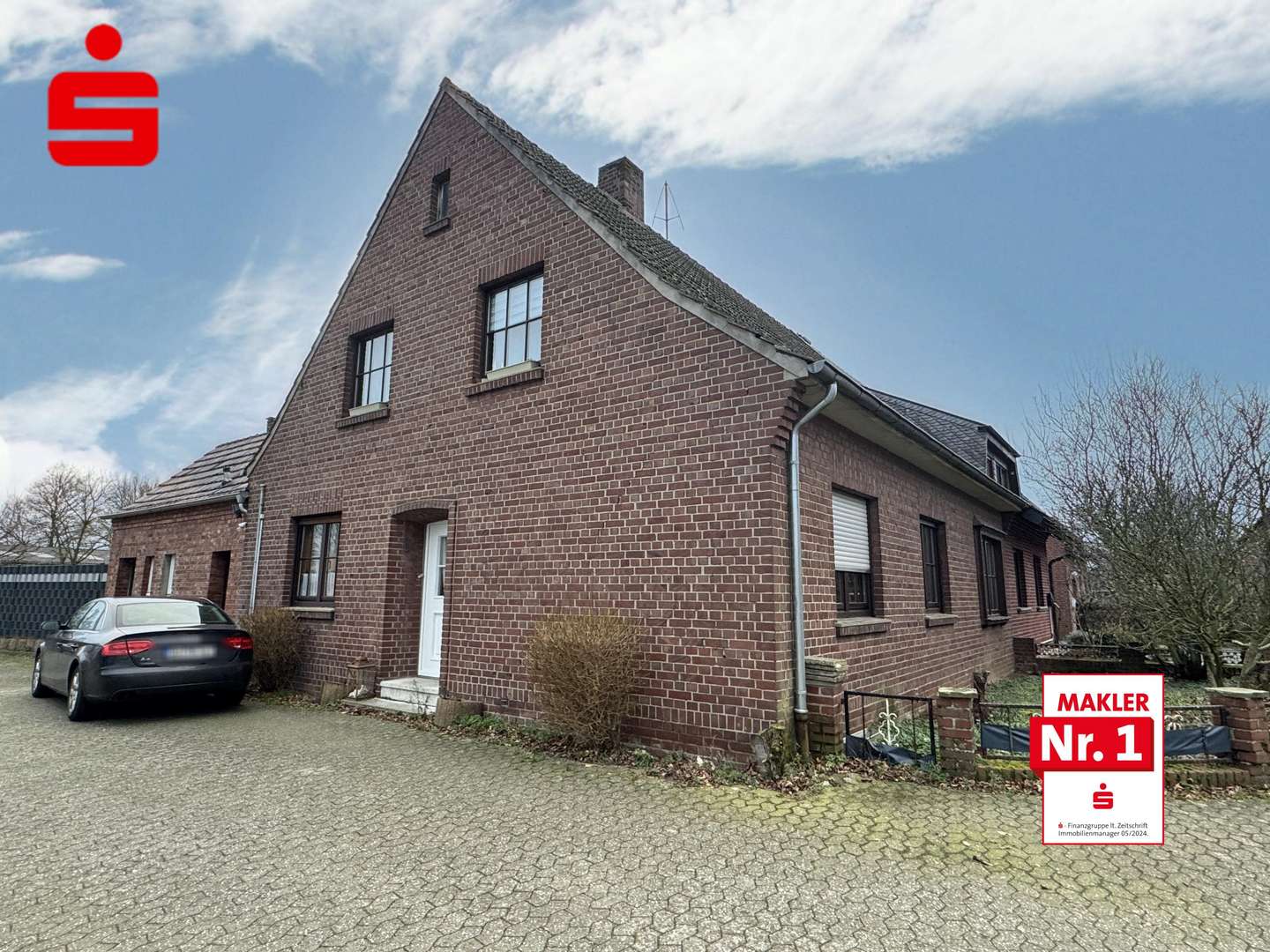 Hausansicht Hausansicht - Doppelhaushälfte in 47627 Kevelaer mit 130m² kaufen