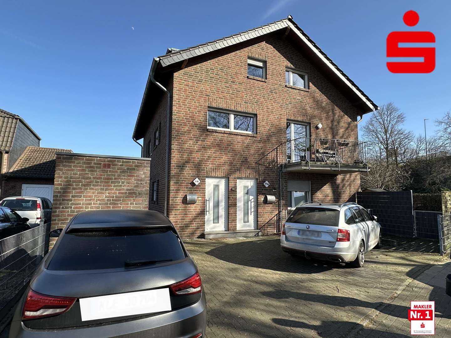 Seitenansicht - Zweifamilienhaus in 47574 Goch mit 149m² kaufen