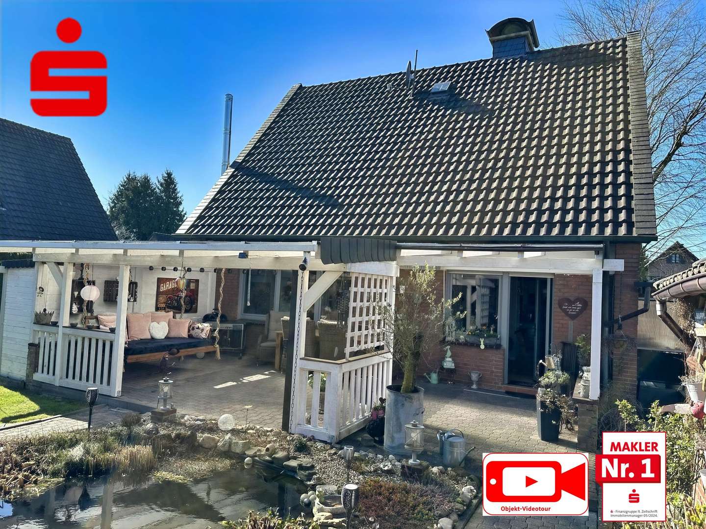 Rückansicht - Einfamilienhaus in 47589 Uedem mit 116m² kaufen