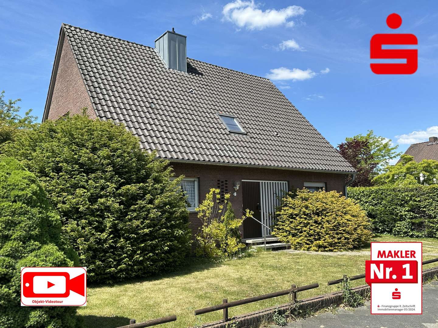 Frontansicht - Einfamilienhaus in 47533 Kleve mit 125m² kaufen