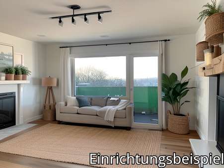 Wohnzimmer - Etagenwohnung in 42899 Remscheid mit 61m² kaufen