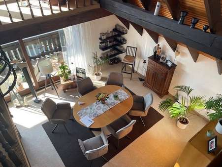 Blick in den Essbereich Blick in den Essbereich - Maisonette-Wohnung in 42349 Wuppertal mit 188m² kaufen