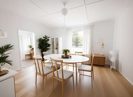 Esszimmer - Einrichtungsbeispiel - Einfamilienhaus in 42897 Remscheid mit 100m² kaufen