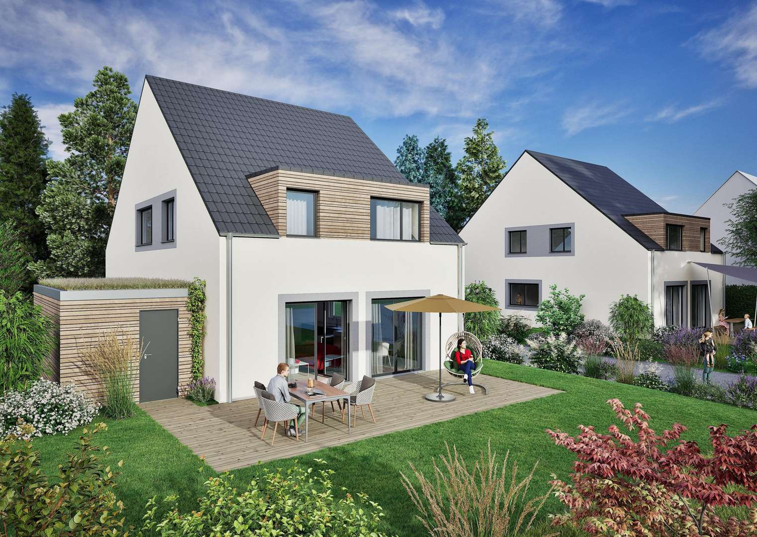 Titelbild Titelbild - Einfamilienhaus in 42349 Wuppertal mit 195m² kaufen