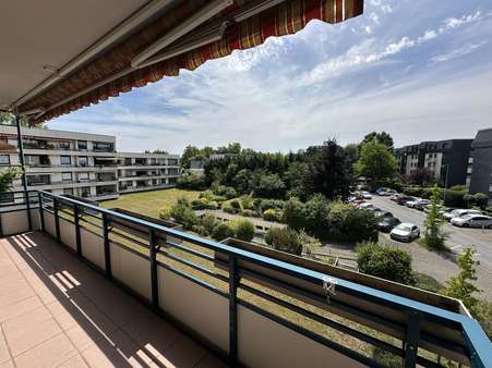 Blick vom Balkon - Etagenwohnung in 40724 Hilden mit 54m² kaufen
