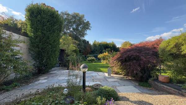 Blick in den Garten - Reiheneckhaus in 40878 Ratingen mit 96m² kaufen