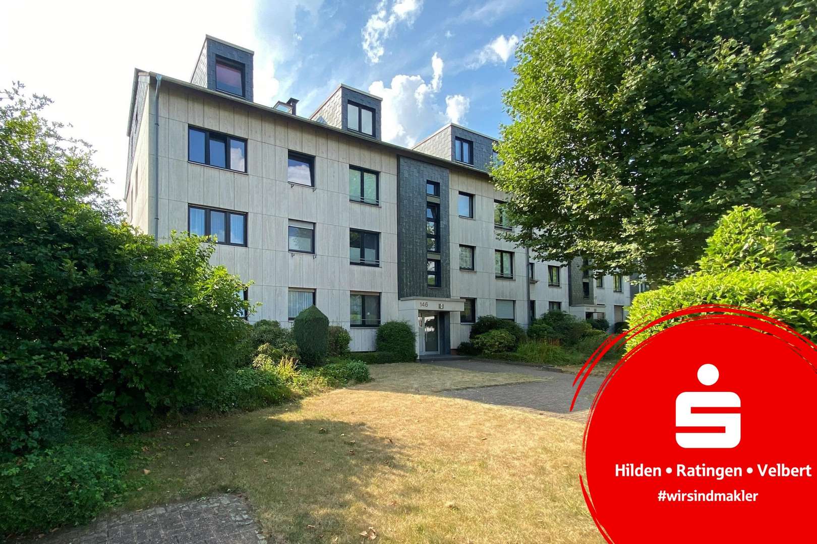 Straßenansicht - Erdgeschosswohnung in 40822 Mettmann mit 55m² als Kapitalanlage kaufen