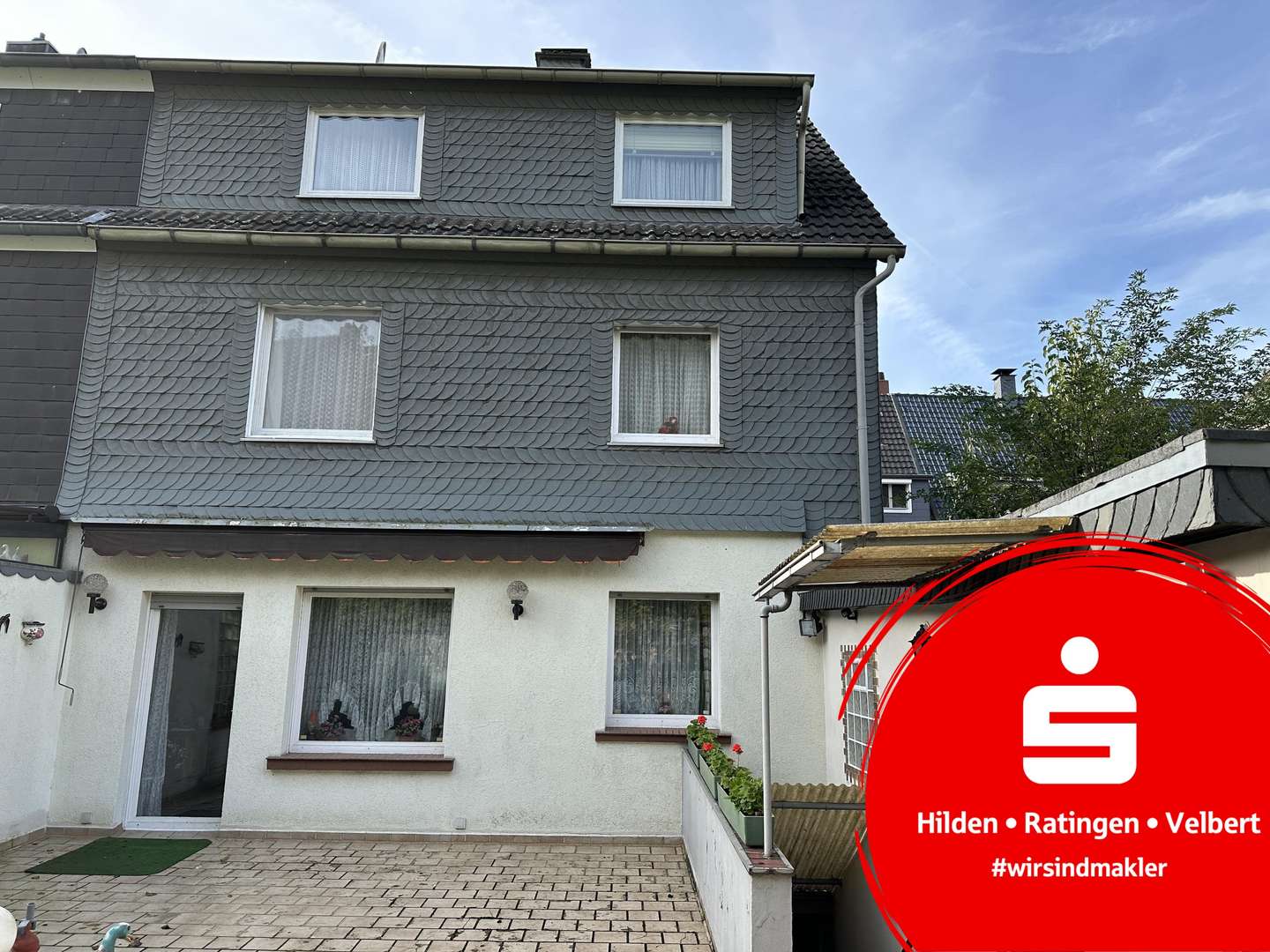 Rückansicht  - Doppelhaushälfte in 42555 Velbert mit 141m² kaufen