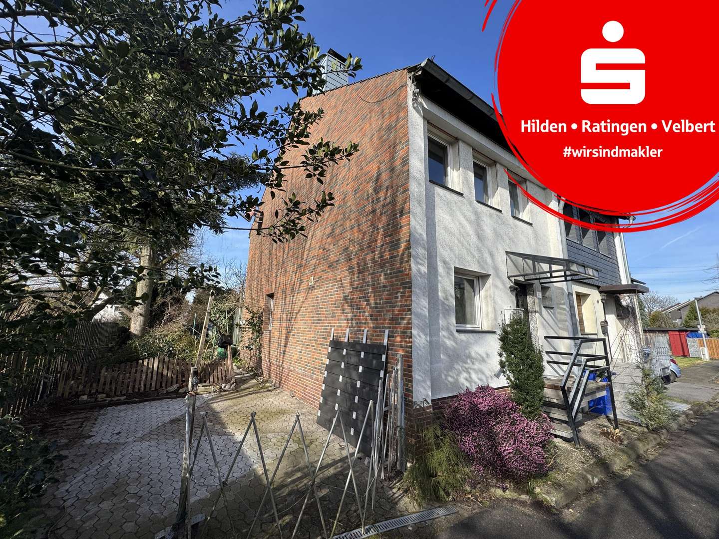 Außenansicht - Doppelhaushälfte in 40724 Hilden mit 85m² kaufen