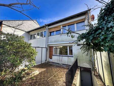 Rückansicht - Doppelhaushälfte in 40724 Hilden mit 85m² kaufen